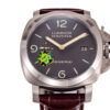 Luminor 1950 Marina 3 Days Automatic Titanium with Brown Dial and Brown Strap (44mm)