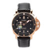 Luminor Submersible 42 3 Days Automatic 'Goldtech' Red Gold Case with Black Dial and Black Strap (42mm)