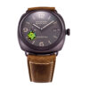 Radiomir Composite Black Seal 3 Days Automatic with Brown Dial and Brown Strap (45mm)