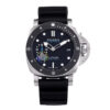 Luminor Submersible 42 3 Days Automatic Acciaio Stainless Steel Case with Black Ceramic Bezel and Black Strap (42mm)