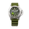 Luminor Submersible 42 3 Days Automatic 'Verde Militare' Brushed Stainless Steel Case, Green Dial and Green Strap (42mm)