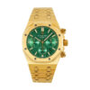 Royal Oak Chronograph Yellow Gold with Green Dial (41mm)