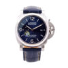 Luminor 1950 Marina 3 Days Automatic Stainless Steel Case with Blue Sunburst Dial and Blue Strap (44mm)