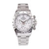 Cosmograph Daytona Stainless Steel with White Dial