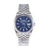 Datejust 36 Stainless Steel on Jubilee with Blue Dial and Fluted Bezel
