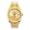 Day-Date 40 Yellow Gold 'President' with Champagne Dial and Fluted Bezel