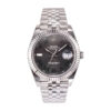 Datejust 41 Stainless Steel 'Wimbledon' on Jubilee with Fluted Bezel