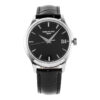 Calatrava Stainless Steel with Black Dial (39mm)