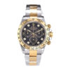 Cosmograph Daytona Two Tone Yellow Gold & Steel with Diamond Black Dial