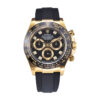 Cosmograph Daytona Yellow Gold Oysterflex Diamond Black Dial