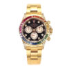 Cosmograph Daytona Yellow Gold 'Rainbow' with Diamond Bezel