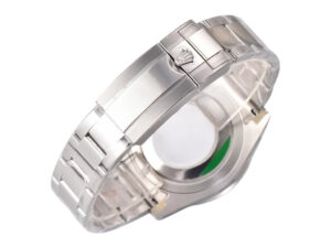 GMT-Master II Stainless Steel 'Sprite' on Oyster (40mm) - view of the stainless steel bracelet and clasp.