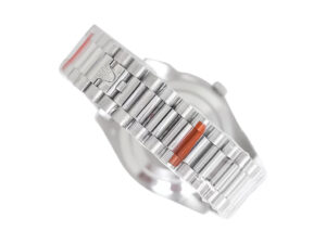 Day-Date 40 Platinum ‘President’ watch bracelet, showcasing the signature design and meticulous craftsmanship.