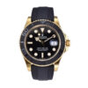 Yacht-Master Yellow Gold on Oysterflex with Black Dial (42mm)