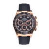 Cosmograph Daytona Rose Gold Oysterflex with Black Dial