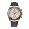 Cosmograph Daytona Yellow Gold Oysterflex White Mother of Pearl Dial