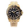GMT-Master II Yellow Gold with Black Dial on Jubilee (40mm)